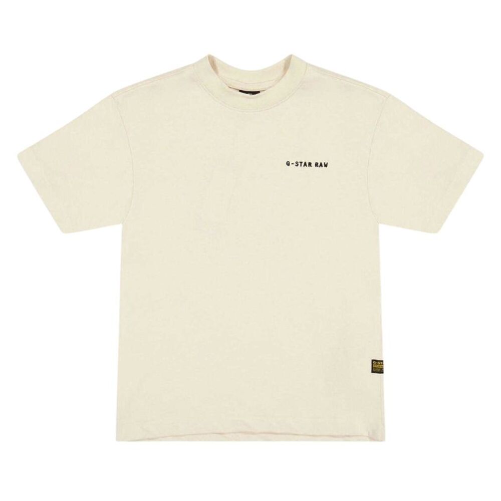 G-Star Childrens/Kids Graphic Print Oversized T-Shirt / Milk